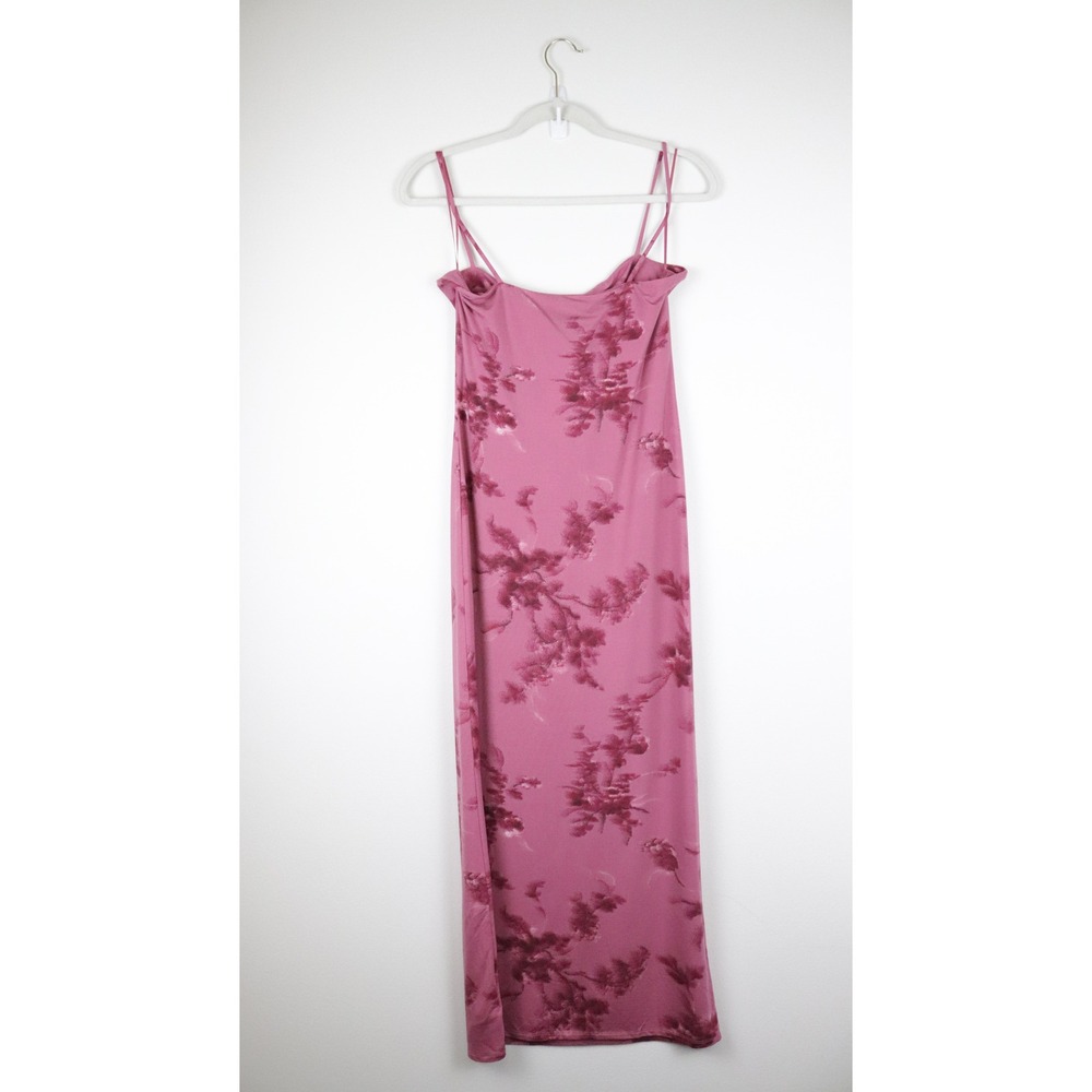 NWT Reformation Elise Knit Dress Hothouse Rose Pink Floral Medium - Picture 3 of 9